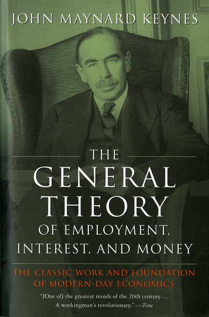 Book cover for General Theory of Employment, Interest, and Money