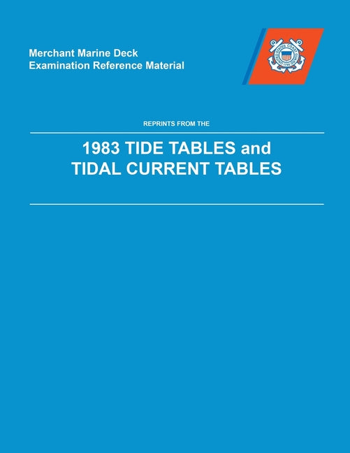 Book cover for MMDREF Tide Tables & Tidal Current Tables 1983