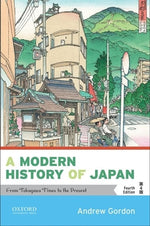 Book cover for A Modern History of Japan: From Tokugawa Times to the Present