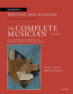 Book cover for Workbook 1: Writing and Analysis: Workbook to Accompany the Complete Musician