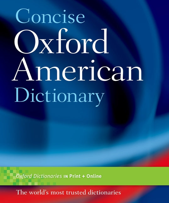 Book cover for Concise Oxford American Dictionary