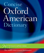 Book cover for Concise Oxford American Dictionary