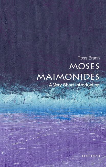 Book cover for Moses Maimonides: A Very Short Introduction