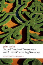Book cover for Second Treatise of Government and a Letter Concerning Toleration