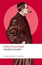 Book cover for A Study in Scarlet