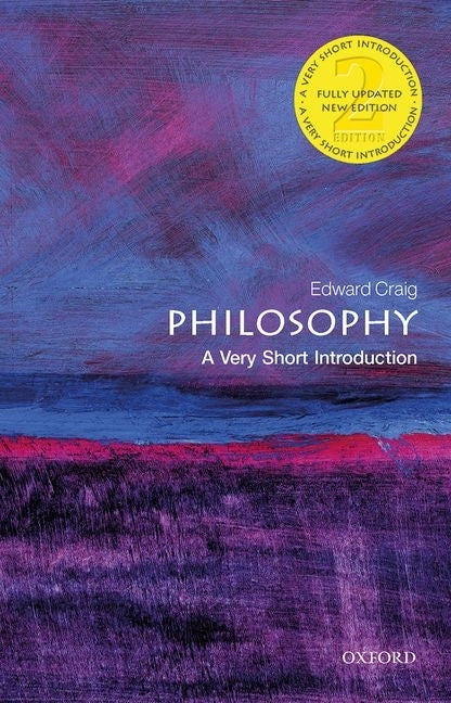 Book cover for Philosophy: A Very Short Introduction