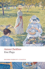 Book cover for Five Plays: Ivanov, the Seagull, Uncle Vanya, Three Sisters, and the Cherry Orchard
