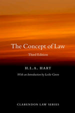 Book cover for Concept of Law
