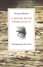 Book cover for A River Runs Through It