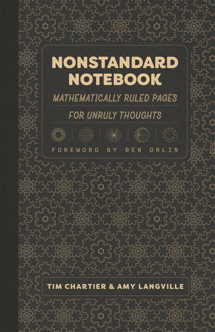 Book cover for Nonstandard Notebook: Mathematically Ruled Pages for Unruly Thoughts