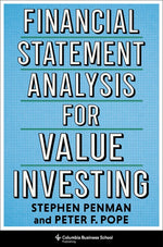 Book cover for Financial Statement Analysis for Value Investing