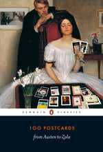 Book cover for 100 Postcards from Austen to Zola