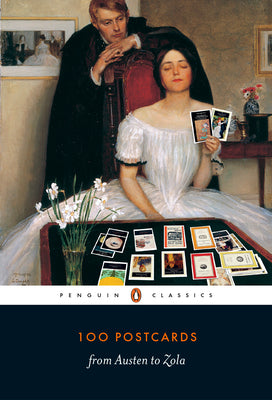 Book cover for 100 Postcards from Austen to Zola