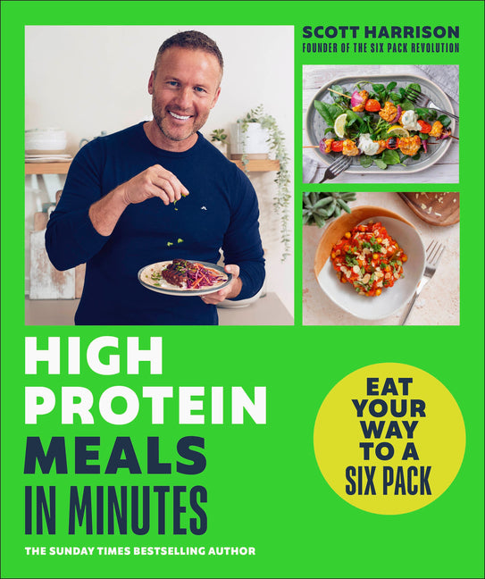 Book cover for High-Protein Meals in Minutes: Eat Your Way to a Six Pack