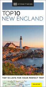 Book cover for DK Eyewitness Top 10 New England