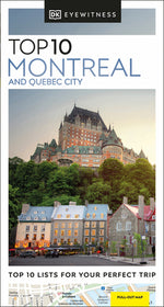 Book cover for DK Eyewitness Top 10 Montreal and Quebec City