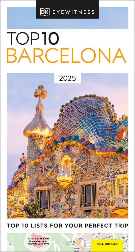 Book cover for DK Eyewitness Top 10 Barcelona
