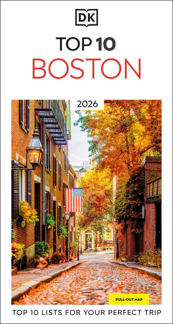 Book cover for DK Eyewitness Top 10 Boston