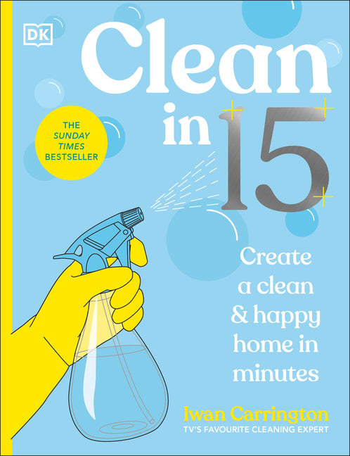 Book cover for Clean in 15: Create a Clean & Happy Home in Minutes