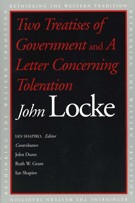Book cover for Two Treatises of Government and a Letter Concerning Toleration