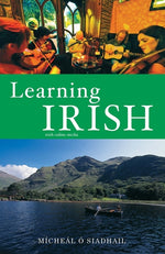 Book cover for Learning Irish: Text with Online Media