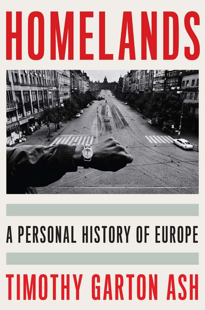 Book cover for Homelands: A Personal History of Europe