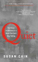 Book cover for Quiet: The Power of Introverts in a World That Can't Stop Talking