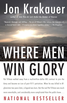 Book cover for Where Men Win Glory: The Odyssey of Pat Tillman