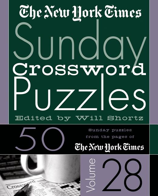 Book cover for New York Times Sunday Crossword Puzzles Vol. 28: 50 Sunday Puzzles from the Pages of the New York Times