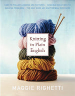 Book cover for Knitting in Plain English