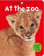 Book cover for Bright Baby Touch & Feel at the Zoo