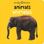 Book cover for Bilingual Bright Baby Animals: Animales