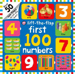 Book cover for First 100 Lift the Flap Numbers: Over 50 Fun Flaps to Lift and Learn