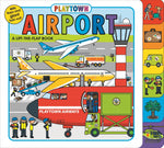 Book cover for Playtown: Airport: A Lift-The-Flap Book
