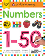 Book cover for Wipe Clean Workbook: Numbers 1-50: Ages 3-5; Wipe-Clean with Pen
