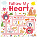 Book cover for Maze Book: Follow My Heart
