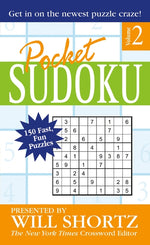 Book cover for Pocket Sudoku Presented by Will Shortz, Volume 2: 150 Fast, Fun Puzzles