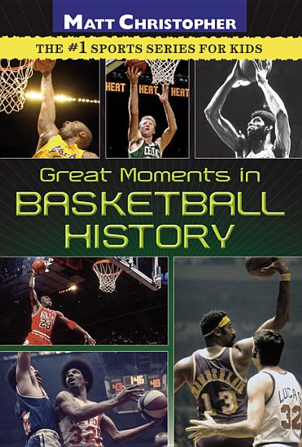Book cover for Great Moments in Basketball History