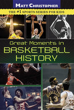 Book cover for Great Moments in Basketball History