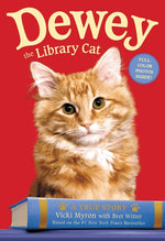 Book cover for Dewey the Library Cat: A True Story