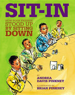 Book cover for Sit-In: How Four Friends Stood Up by Sitting Down