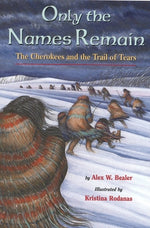 Book cover for Only the Names Remain: The Cherokees and the Trail of Tears