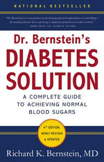 Book cover for Dr. Bernstein's Diabetes Solution: The Complete Guide to Achieving Normal Blood Sugars