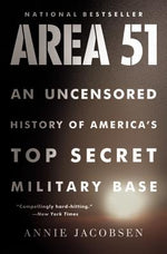 Book cover for Area 51: An Uncensored History of America's Top Secret Military Base