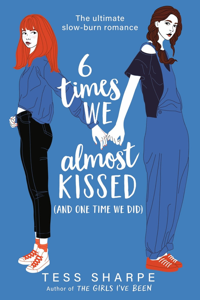 Book cover for 6 Times We Almost Kissed (and One Time We Did)