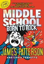 Book cover for Middle School: Born to Rock