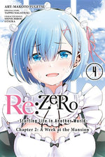 Book cover for RE: Zero -Starting Life in Another World-, Chapter 2: A Week at the Mansion, Vol. 4 (Manga)