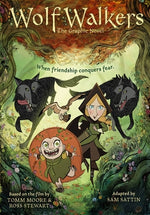 Book cover for Wolfwalkers: The Graphic Novel