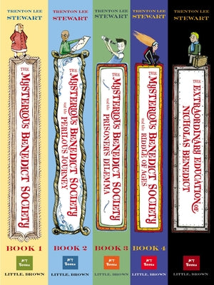 Book cover for The Mysterious Benedict Society Paperback Boxed Set