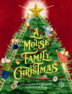 Book cover for Mouse Family Christmas